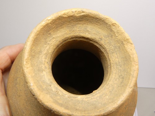 Ancient Chinese Song Dynasty 5.7" Tall Stoneware Vase. c. 960-1279 AD - Picture 4 of 6