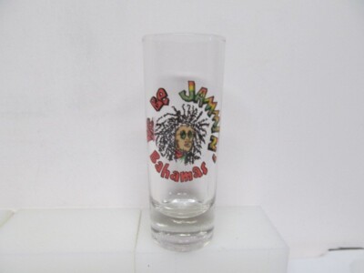Vintage - Bahamas - WE BE JAMMIN'  -  Tall  Shot Glass