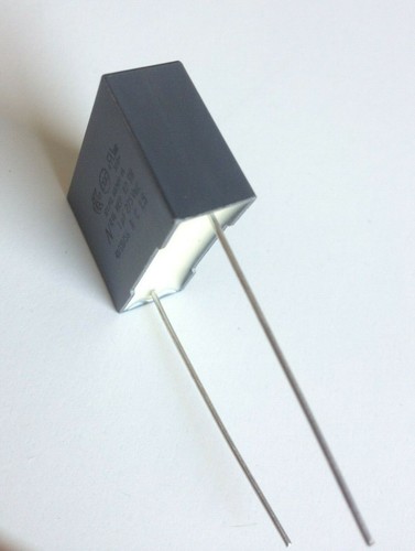 Condensateur x2 - 1mf 275 vac - pattes gainées pas de 27.,5mm devis