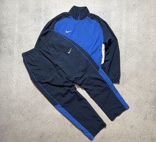 Vintage Nike Nylon Track Suit Drill Jacket And Pants Y2K