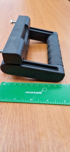 2x Black Sprung Drop Handle for Flight Case or Speaker Cabinet Or Any Other Use. - Picture 5 of 5