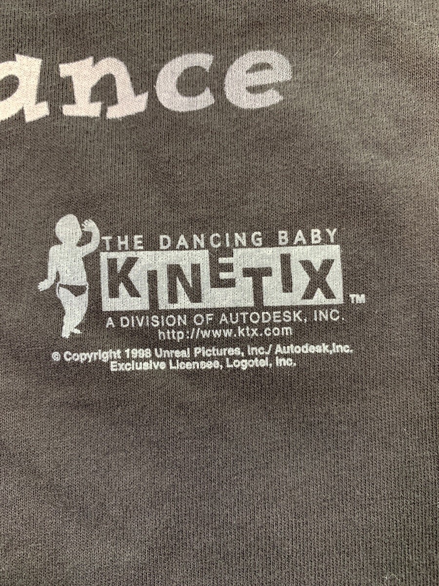 Dancing Baby Dance Baby Dance Kinetix 1998 Vintage T Shirt
