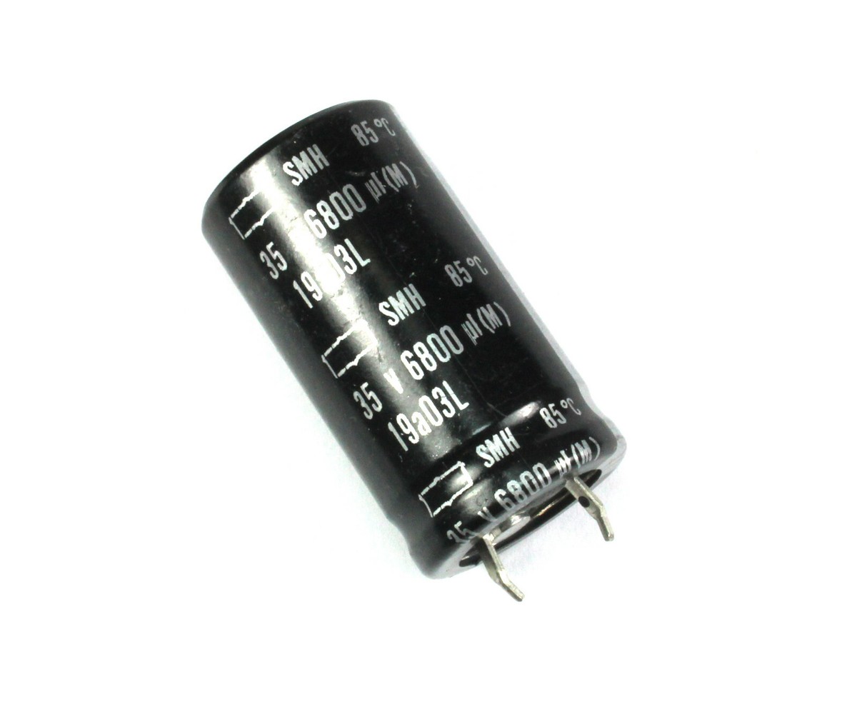 2pcs Nippon Chemi-con 6800uF 35v SMH Radial Electrolytic 2pcs Nippon Chemi-con 6800uF 35v SMH Radial Electrolytic