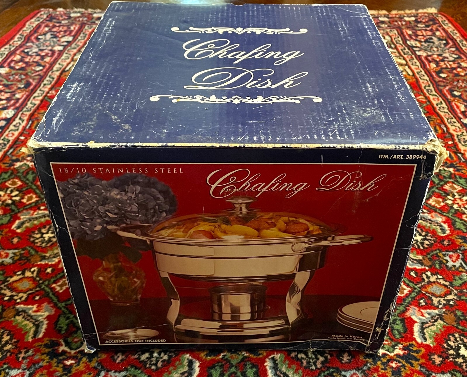 Costco Chafing Dish Oval 4.2 Quart Stainless Steel 456107 for sale