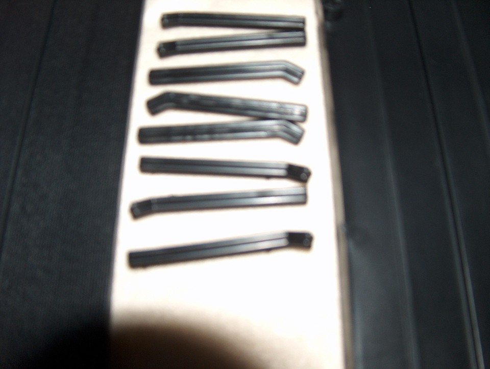 Pressman 1990 Rummikub Replacement Set of 4 Black Tile Trays Holders legs stand eBay