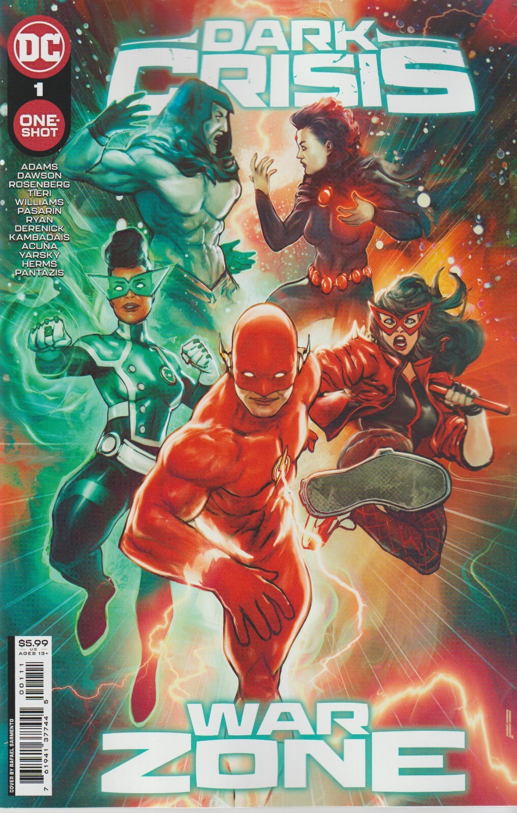 DC COMICS DARK CRISIS WAR ZONE #1 FEBRUARY 2023 1ST PRINT