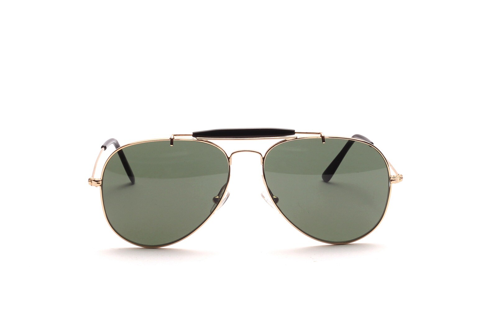 Пилот Зонненбрилле Pilotenbrille Herren Gold Grün Sport Fahren UV400 Италия