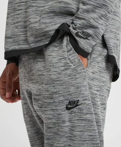 Nike Sportswear Tech Knit Fleece Joggers Carbon Heather and Black New XL $190 - Picture 15 of 24