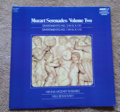 Mozart Serenades Volume One and Two Vienna Mozart Ensemble Willi