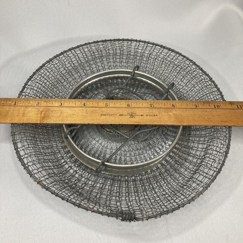 Vintage Wire Mesh Kitchen Strainer, Vegetable or Egg Basket Made In Italy - 第 5/7 張圖片