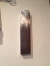 Pottery Barn Metal Letter  I  . Silver Finish.