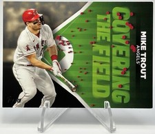 2024 Topps Update #CTF-1 Covering The Field Mike Trout