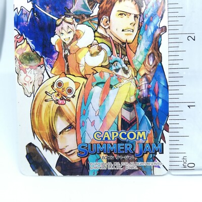 CLUB K Zinga Monster Hunter Try 3G Capcom Summer Jam Playing Card