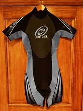 Gotcha Gear Wet Suit Women's Size 9/10 Teal Blue Black 2.2 MM Titanium Shorty