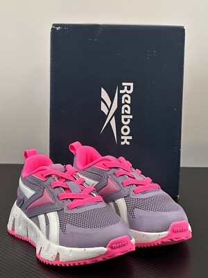 Reebok Women's US 9M INF G Zig Vector LT Purple/Dk Pink/White Shoes  #AR30153R