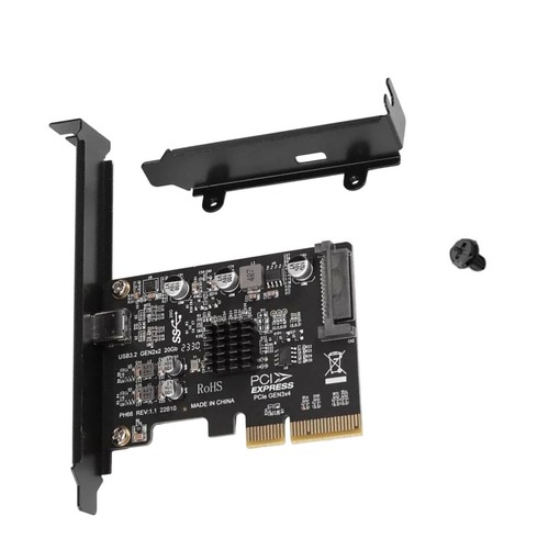 PCIE to Type-C USB 3.2 Gen 2X2 20Gbps ASM3242 Expansion Card Replacement - Photo 5/15