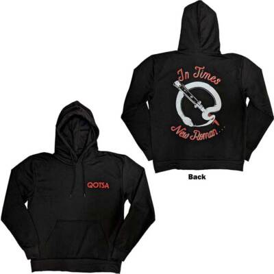 Queens Of The Stone Age Snake Logo Sweatshirt Black New