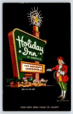 Postcard Holiday Inn Gainesville, Florida The Nations Innkeeper Unposted Vintage