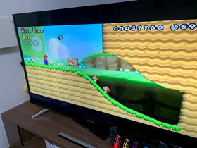 Nintendo Wii BLACK console Game,  control set, box used