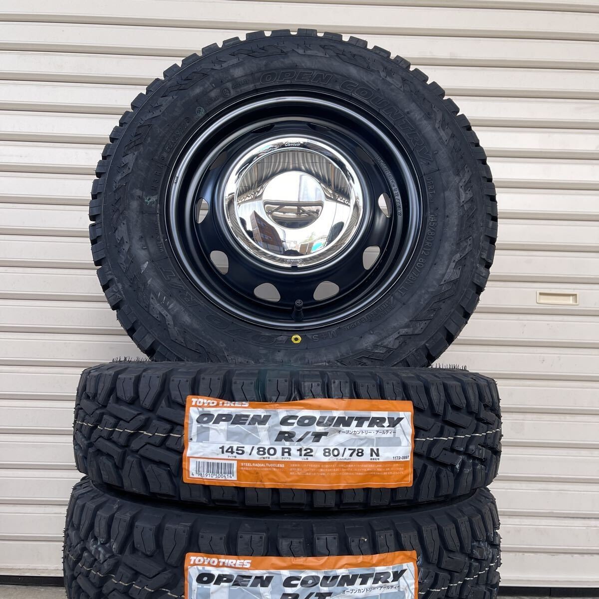 かわさん　2 OPEN COUNTRY 145/80R12 かわさん 2 OPEN COUNTRY 145/80R12 Toyo Open Country R/T 145