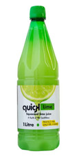 Quick Lime Squeezed Lime Juice From Concentrate Large Bottle-1Litre-BBD:07/2025