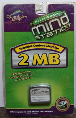 Quantum leap never ending mind station reusable content cartridge 2 mb 40052