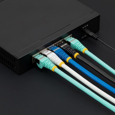 StarTech.com 50cm CAT6a Kabel - LSZH-Raucharm, Halogenfrei - 10 Gigabit RJ45 LAN