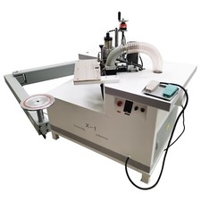 Automatic Curved Edge trimming machine 220V Woodworking Trimmer Adjustable Heigh