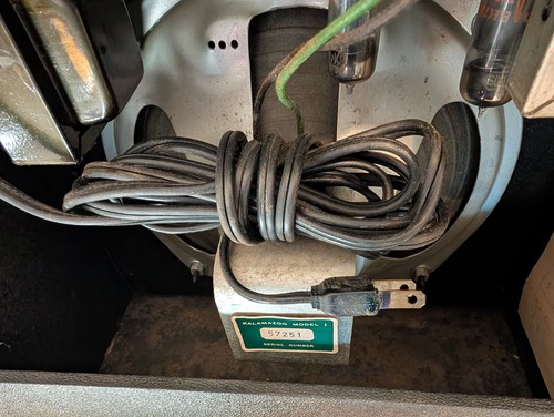 1967 Kalamazoo Model 1 Wood Face Black Grill All Tube Guitar Amplifier Excellent - Picture 6 of 16