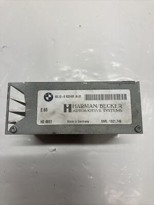 02-10 BMW E60 E61 E63 E64 E65 E66 5 6 7 SERIES HARMAN BECKER AUDIO AMPLIFIER OEM