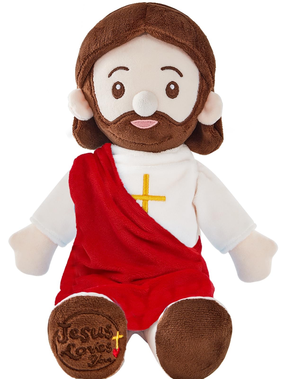 Jesus Plush Doll Jesus Plushie Stuffed Toy Christian Stuff R