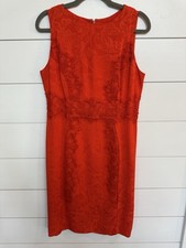 Carolina Herrera 100% Silk Vintage Lace Mini Dress