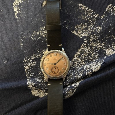 STUNNING 1950'S MIDO MULTIFORT SUPER AUTOMATIC COPPER DIAL VINTAGE SWISS