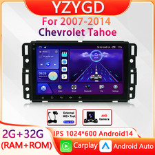 Android For Chevrolet Tahoe 2007-2014 Car Atuo Radio Carplay GPS Multimedia Navi