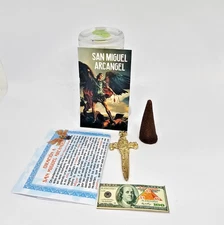ESPADA SAN MIGUEL ARCANGEL ATRAE DINERO SUERTE PROTECCION CONTRA EL MAL LIMPIA