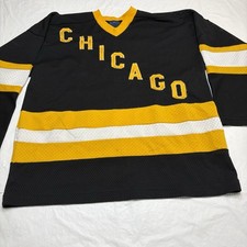 Alpha Sportswear Chicago UBAA TAP #14 Hockey Jersey Mens Large Unknown Signature