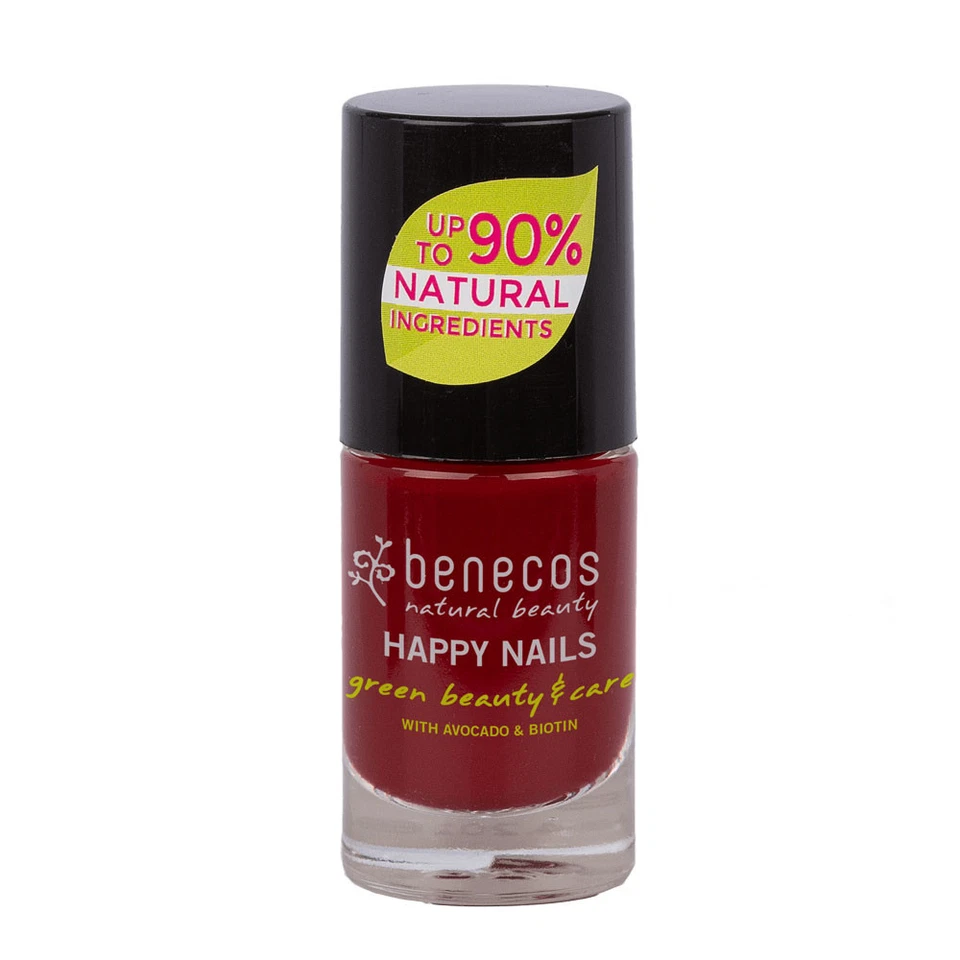 Benecos Nagellack Happy Nails cherry red 5 ml