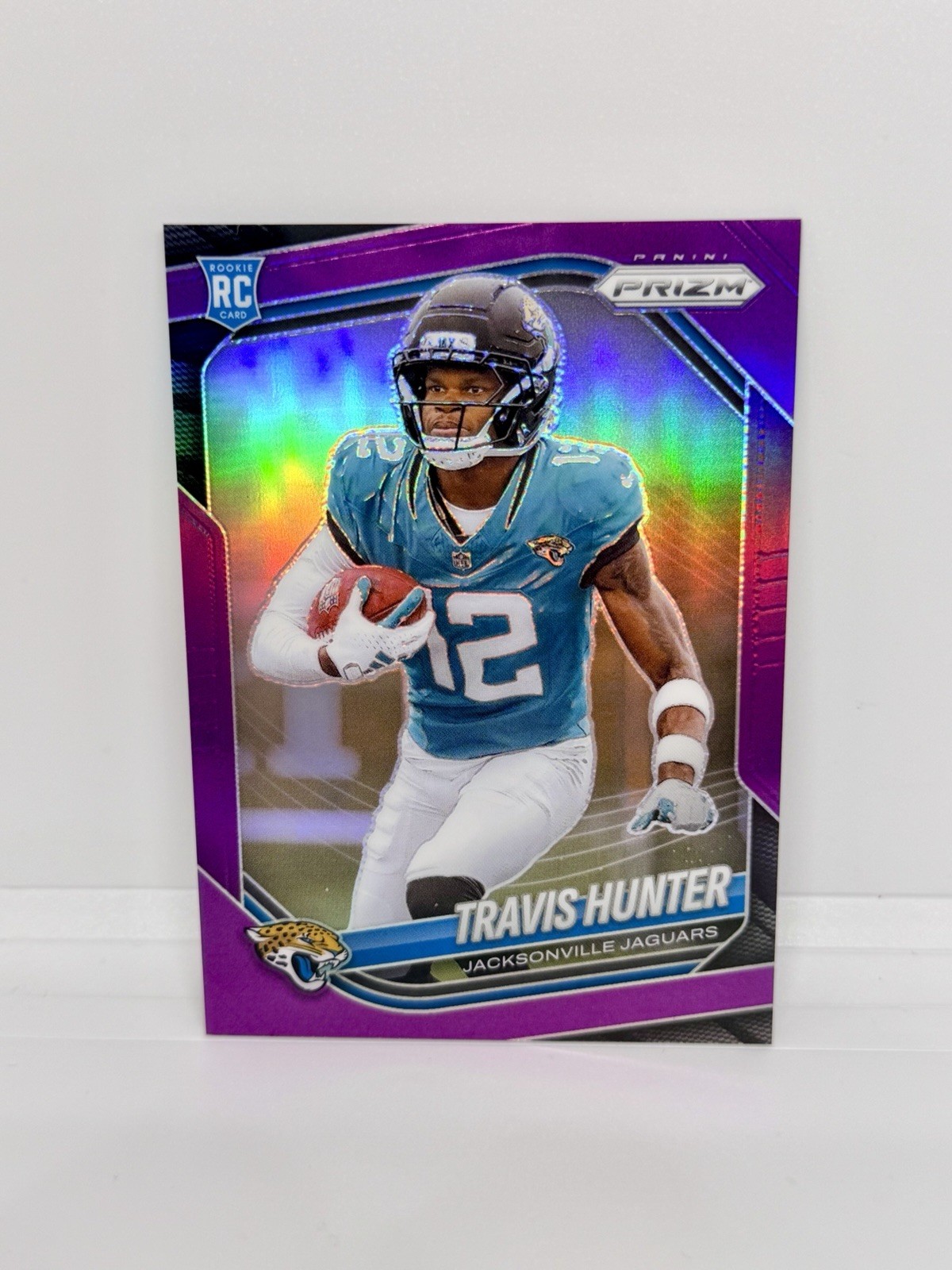 TRAVIS HUNTER Rookie 2025 Panini Prizm Purple /125 Jacksonville Jaguars RC #301