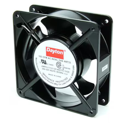 #ad Dayton 4Wt33 Standard Square Axial Fan 105 Cfm 230V Ac 1 Phase Ip20 $18.59
