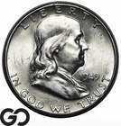1949-S Franklin Half Dollar, Flashy Choice BU++ Better Date