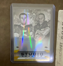 2008 Leaf Rookies & Stars SRC-7 Studio Rookies Combos Flacco Rice Gold /500