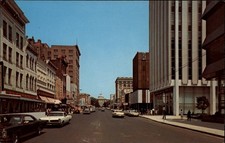 Fayetteville Street Raleigh North Carolina vintage postcard m681 Fayetteville Street Raleigh North Carolina vintage postcard m681