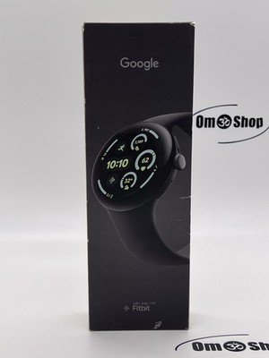 Google Pixel Watch 3 45 mm LTE Active Band Obsidian Matte Black Case Neu