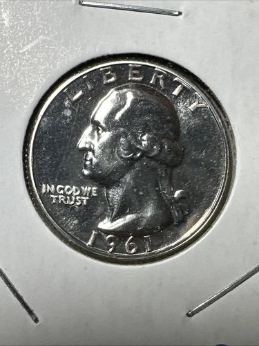 1961 Silver Quarter PF63