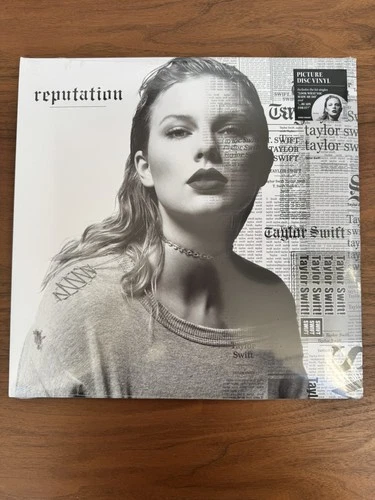 TAYLOR SWIFT REPUTATION LP VINYL 2 DISC FACTORY SEALED DOUBLE PICTURE LP