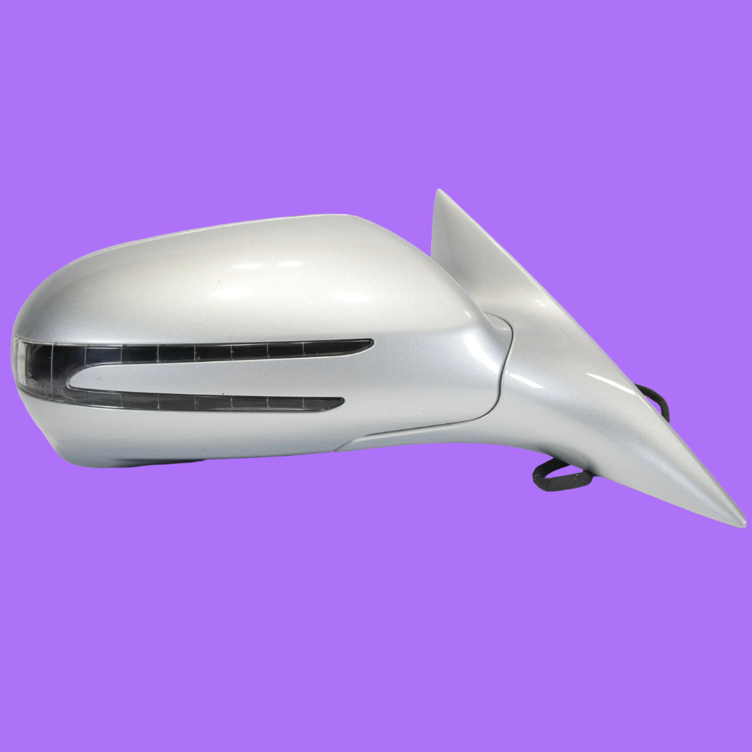 🟩09-11 MERCEDES W219 CLS550 CLS63 PASSENGER RIGHT SILVER POWER MIRROR OEM