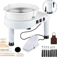 350W 28cm Electric Pottery Wheel 28cm Turntable Potters Wheel for Adults Ceramic