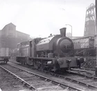 NCB SILVERDALE COLLIERY - STEAM & DIESEL IN 1968 - LARGE PHOTO #XL1695