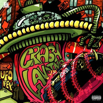 Ufo Fev X M. Stacks - Crash Landing (Vinyl LP - 2023 - UK - Original)