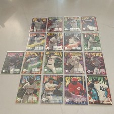 Circa 1997 MLB Lot Griffey Jones Garciaparra Justice Thomas Bonds McGwire